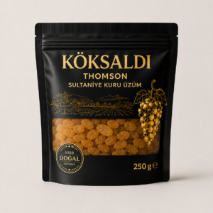KÖKSALDI NATUREL SULTANİYE KURU ÜZÜM 250gr
