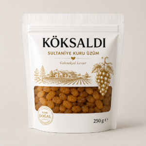 KÖKSALDI KLASİK SULTANİYE KURU ÜZÜM 250gr