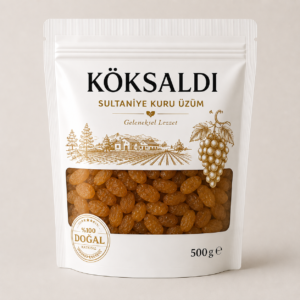 KÖKSALDI KLASİK SULTANİYE KURU ÜZÜM 500gr